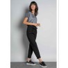 Pantalon noir taille haute