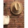 Chapeau doudou beige