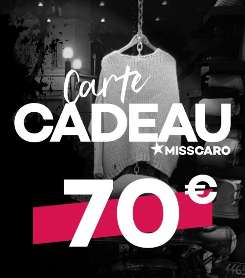 Carte cadeau de 70 €