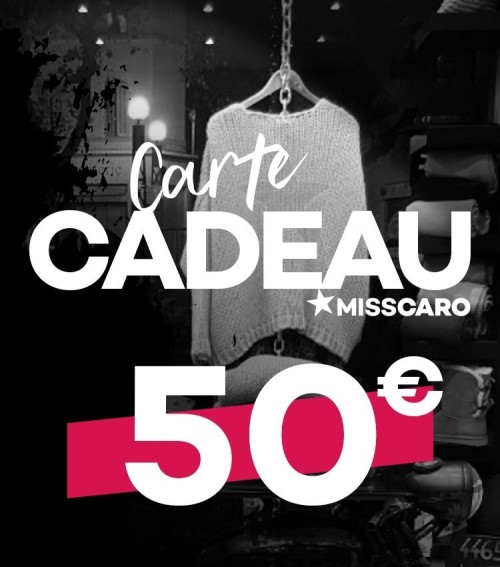 Carte cadeau de 50 €