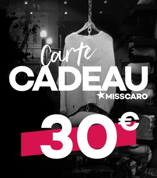 Carte cadeau de 30 €